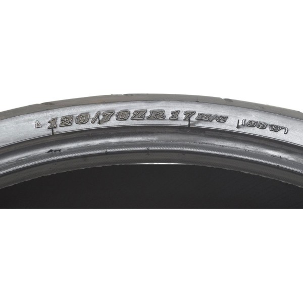 Pneu Dunlop Trailmax D609f 120/70 Zr17 M/c 58w