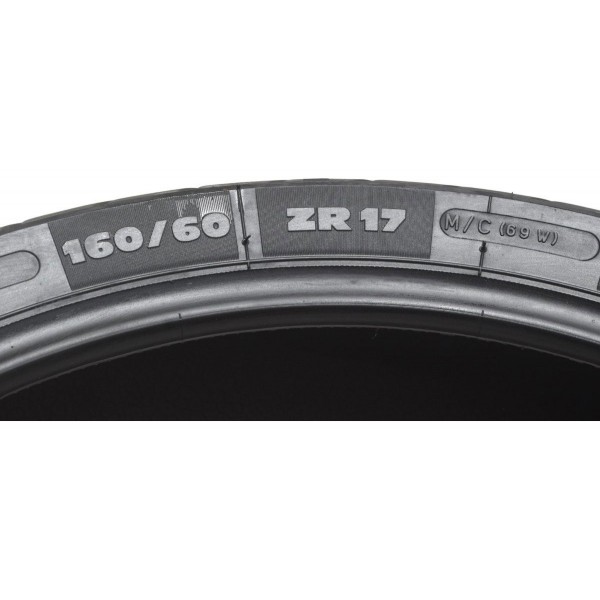Pneu C/ Detalh Michelin Pilot Street Radial 160/60 Zr17 69w