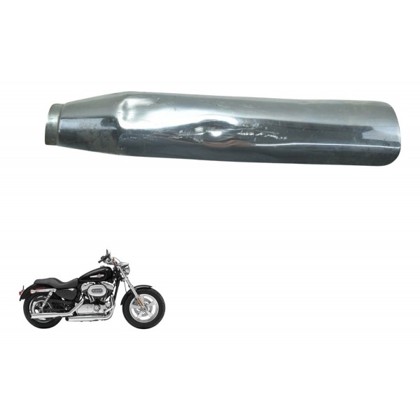 Capa Ponteira Escape C/ Avaria Harley Xl 1200c 11-13 Orig