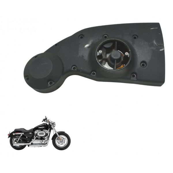 Tampa Motor Direita C/ Detalhes Harley Xl 1200c 11-13 Orig