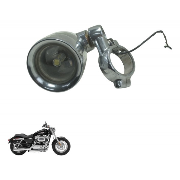 Farol Auxiliar S/ Plug Harley Xl 1200c 11-13