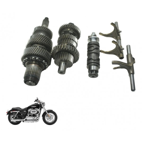 Caixa Marcha Câmbio Harley Xl 1200c 11-13 Original