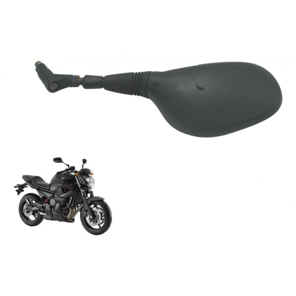 Espelho Retrovisor Dir C/ Detalhes Yamaha Xj6 N 10-12 Orig