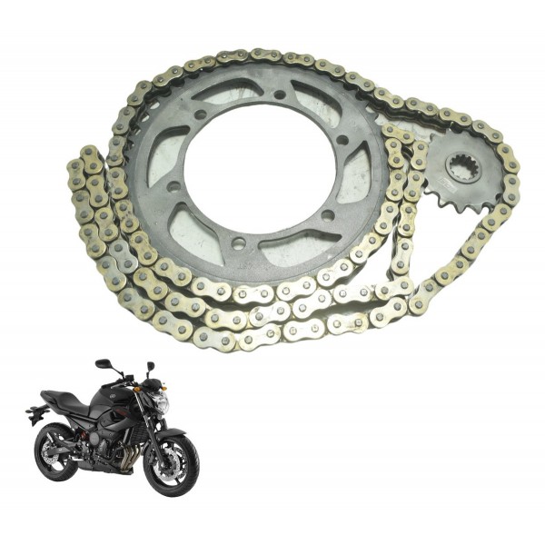 Kit Relação Scud/unifort Yamaha Xj6 N 10-12