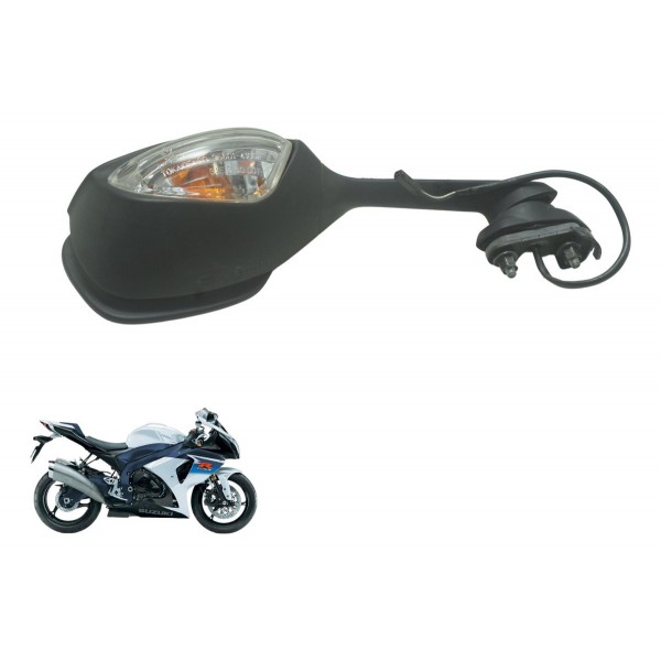 Espelho Retro Dir C/ Pisca Suzuki Gsx-r Srad 1000 11-16 Orig
