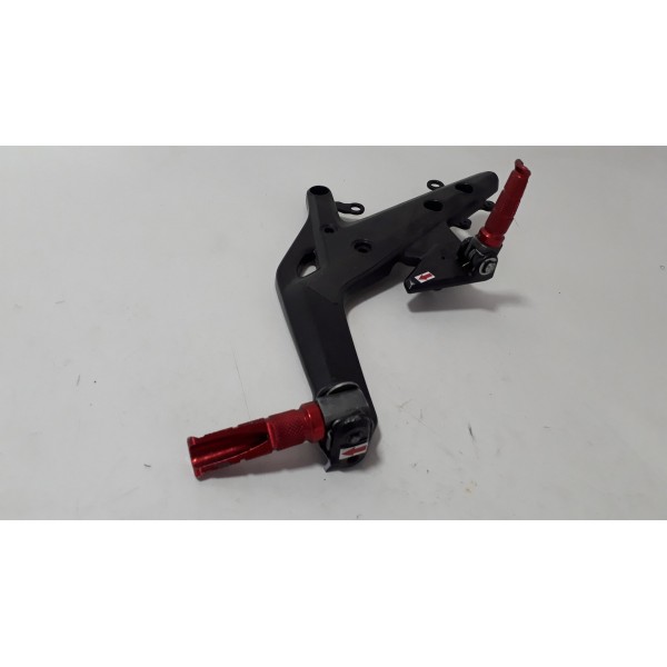 Bacalhau Direito Kawasaki Er6n 15/17 Original Quebrado 40639