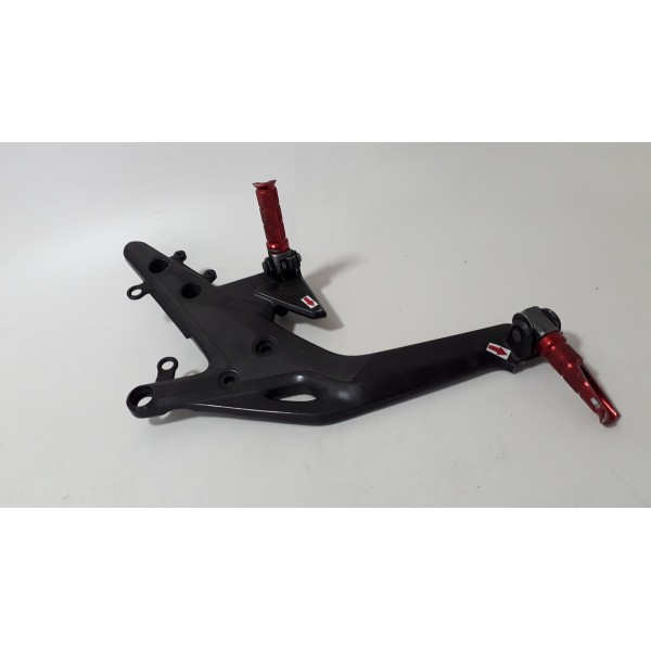 Bacalhau Direito Kawasaki Er6n 15/17 Original Quebrado 40639