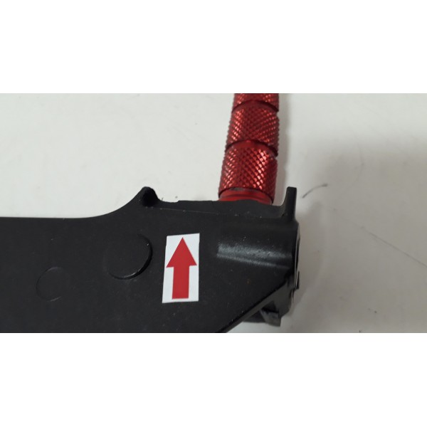 Bacalhau Direito Kawasaki Er6n 15/17 Original Quebrado 40639
