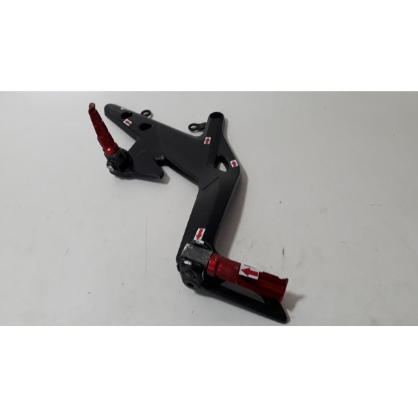 Bacalhau Esquerdo Kawasaki Er6n 15/17 Original Avaria 40640