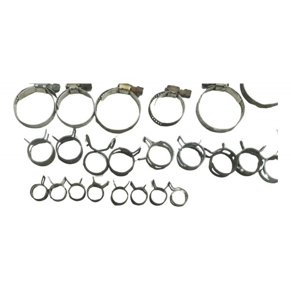 Kit Abraçadeiras Diversas Yamaha Xj6 N 10-12 Original