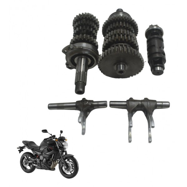 Caixa Marcha Câmbio Yamaha Xj6 N 10-12 Original
