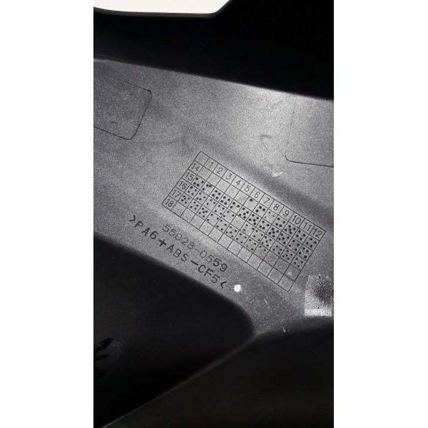 Carenagem Aba Tanque Dir Kawasaki Versys 1000 Avaria 29838
