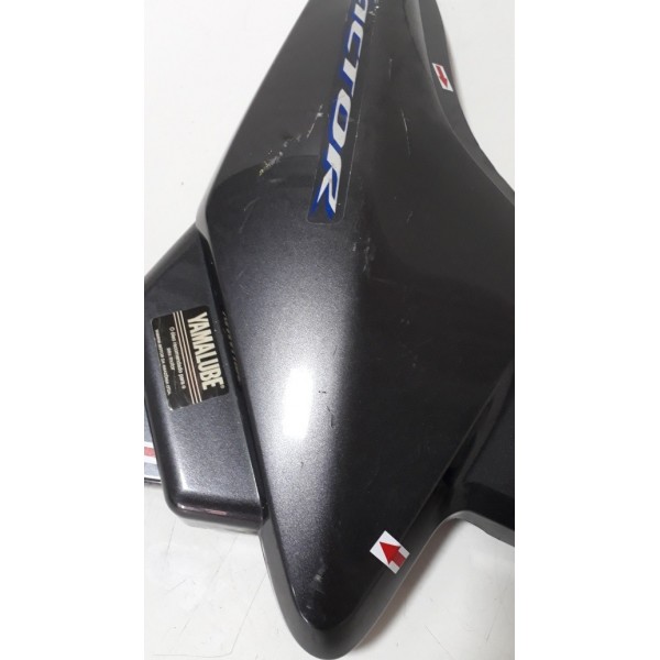 Carenagem Tampa Lateral Dir Factor 125 K 08/09 Avaria 21668