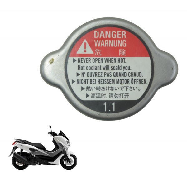 Tampa Radiador Yamaha N-max 160 17-20 Original