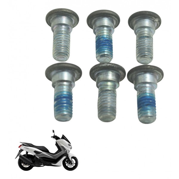 Jogo Parafuso Freio Yamaha N-max 160 17-20 Original
