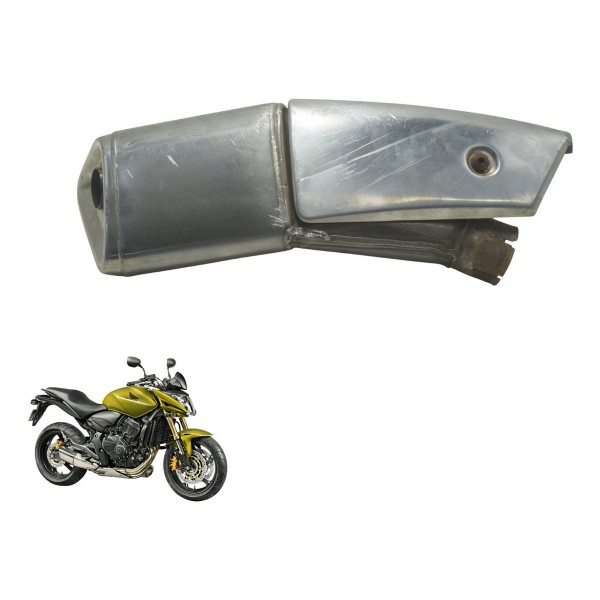 Ponteira Escape C/ Detalhes Honda Cb 600f Hornet 12-14 Orig