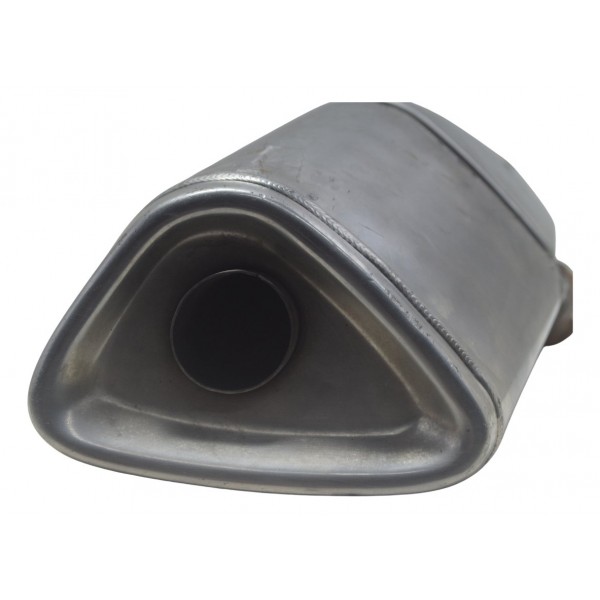 Ponteira Escape C/ Detalhes Honda Cb 600f Hornet 12-14 Orig