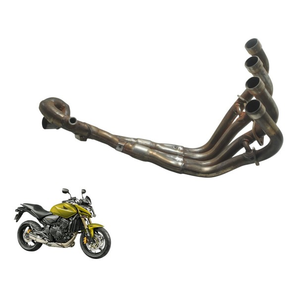 Curva Escape C/ Detalhes Honda Cb 600f Hornet 12-14 Original