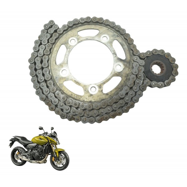 Kit Relação Honda Cb 600f Hornet 12-14 Original