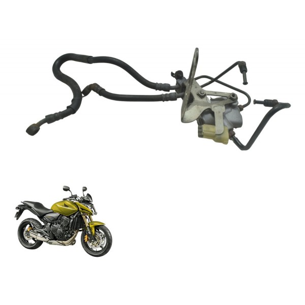 Jogo Flexível Freio Tras Abs Honda Cb 600f Hornet 12-14 Orig