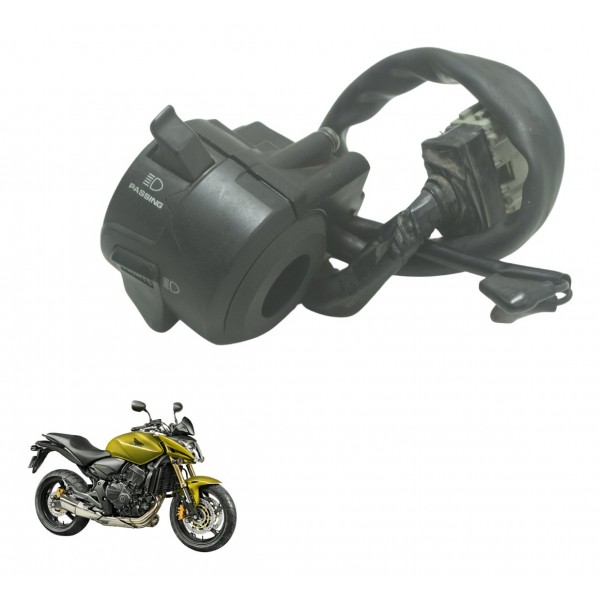 Chave Punho Luz C/ Detalhes Honda Cb 600f Hornet 12-14 Orig