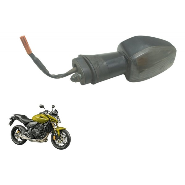 Pisca Diant Esq C/ Detalhes Honda Cb 600f Hornet 12-14 Orig