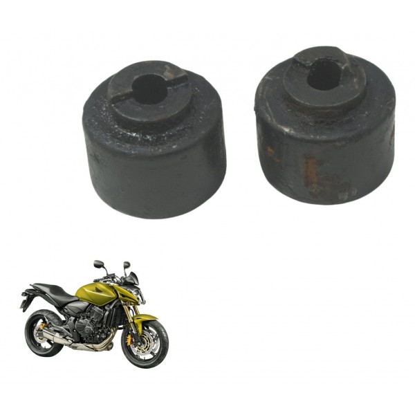 Par Peso Guidão C/ Detalhes Honda Cb 600f Hornet 12-14 Orig