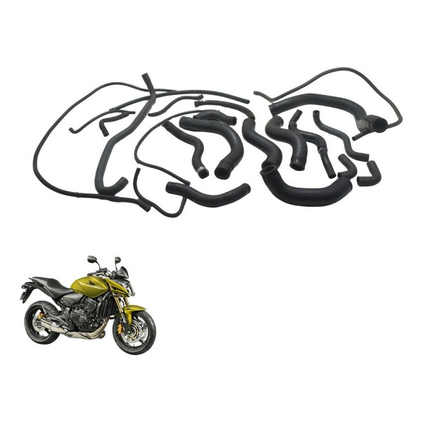 Kit Mangueiras Honda Cb 600f Hornet 12-14 Original