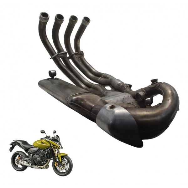 Curva Catalizador Escape C/ Detal Honda Cb 600f Hornet 12-14