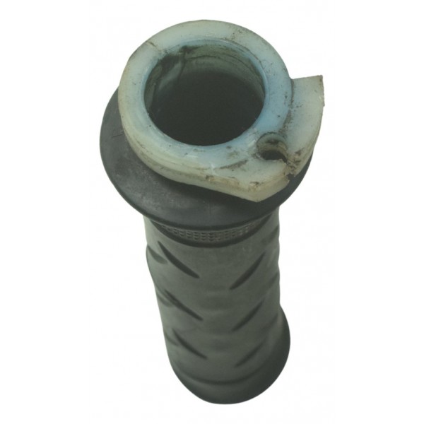 Manopla Direita C/avaria Honda Cb 600f Hornet 12-14 Original Preto