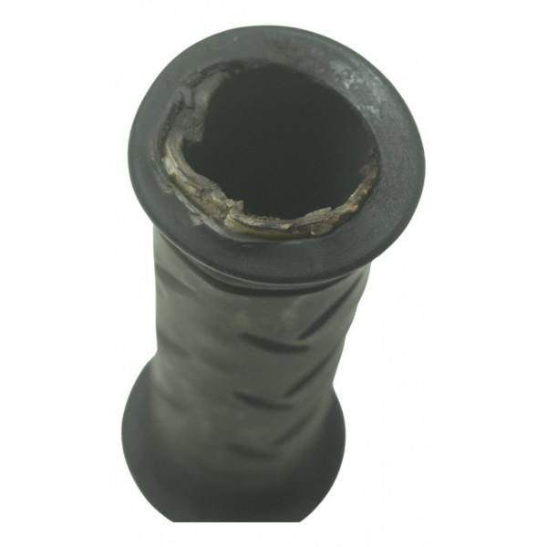 Manopla Direita C/avaria Honda Cb 600f Hornet 12-14 Original Preto