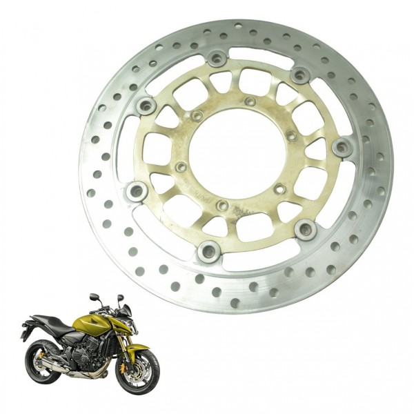 Disco Freio Dianteiro Direit Honda Cb 600f Hornet 12-14 Orig