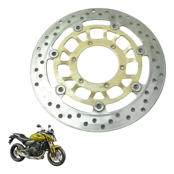 Disco Freio Dianteiro Esq Honda Cb 600f Hornet 12-14 Orig