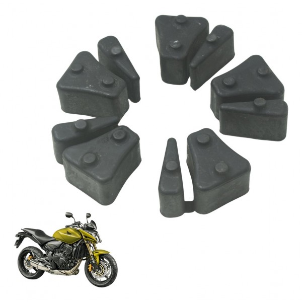 Coxim Cubo Coroa Honda Cb 600f Hornet 12-14 Original