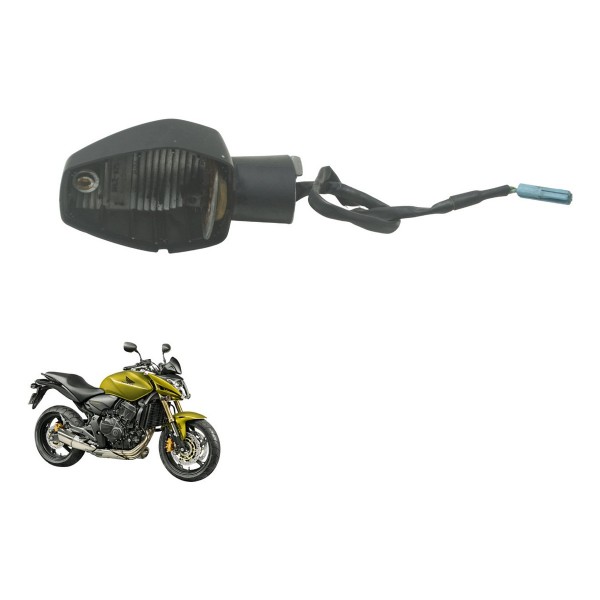 Pisca Traseiro Esq S/ Lente Honda Cb 600f Hornet 12-14 Orig