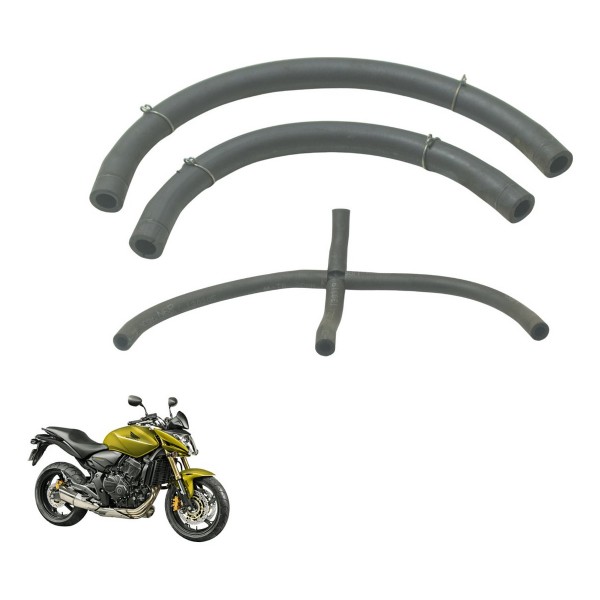 Jogo Mangueira Corpo Injeção Honda Cb 600f Hornet 12-14 Orig