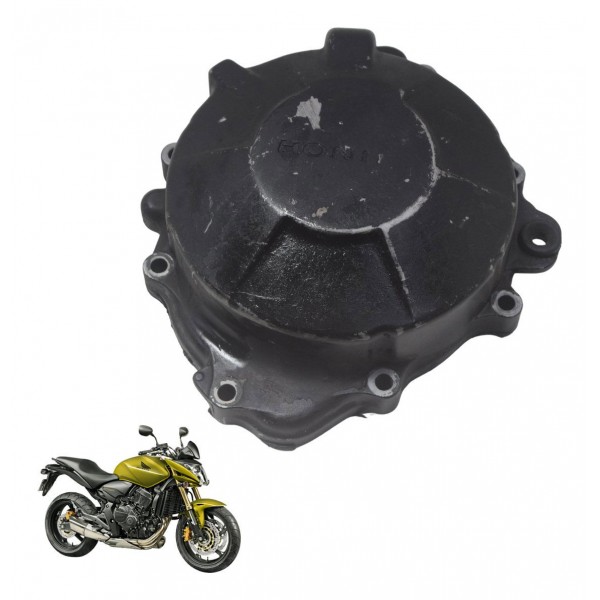 Tampa Motor Esq Estator C/ Detalh Honda Cb 600f Hornet 12-14