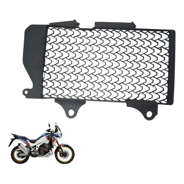 Grade Radiador Esq Honda Crf 1100l África Twin 22-24 Orig