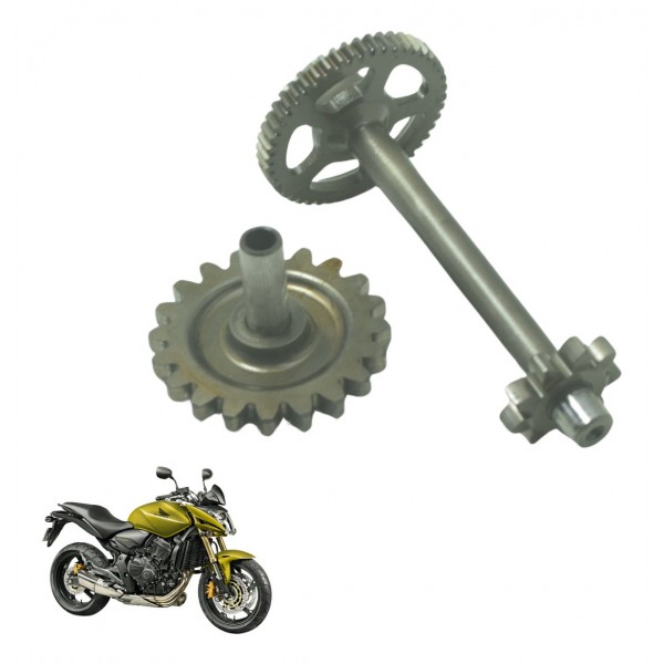 Engrenagem Redução Partida Honda Cb 600f Hornet 12-14 Orig