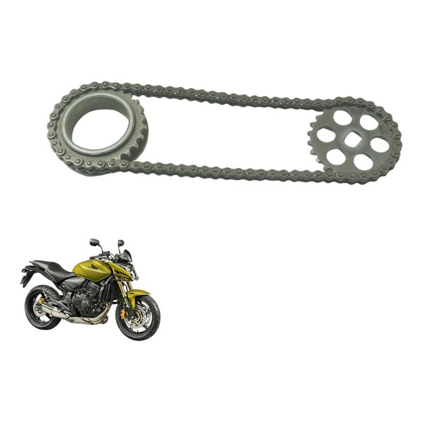 Kit Engrenagem Bomba Óleo Honda Cb 600f Hornet 12-14 Orig