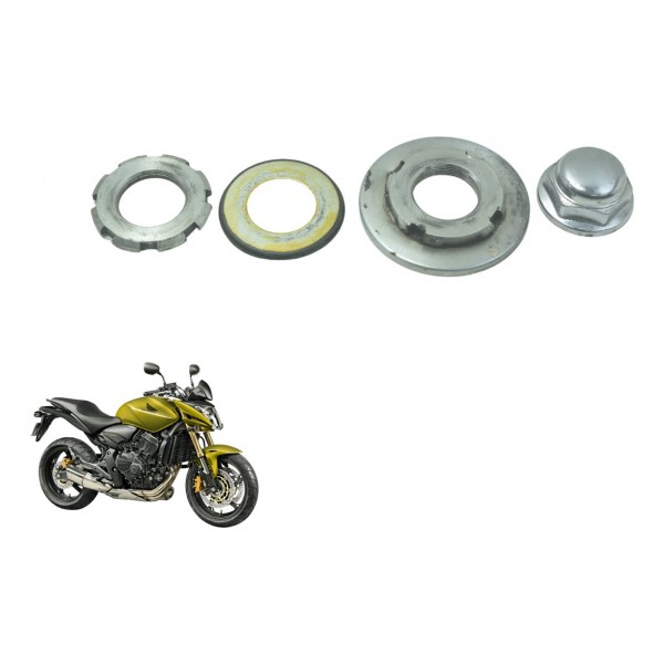 Porca Coluna Mesa Direção Honda Cb 600f Hornet 12-14 Orig