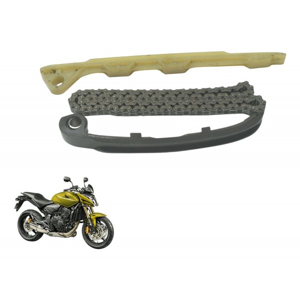 Kit Guia Tensor Corrente Comando Honda Cb 600f Hornet 12-14