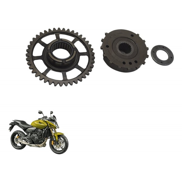 Placa Partida Honda Cb 600f Hornet 12-14 Original
