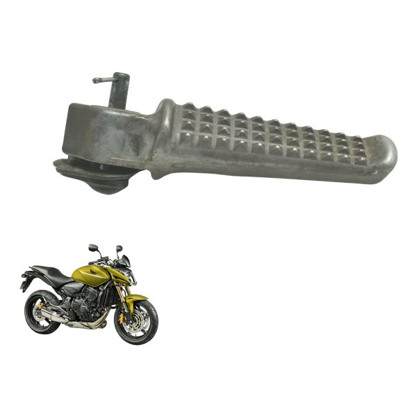 Pedaleira Traseira Direita Honda Cb 600f Hornet 12-14 Orig
