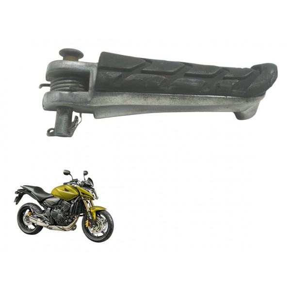 Pedaleira Dianteira Dir C/ Avaria Honda Cb 600f Hornet 12-14