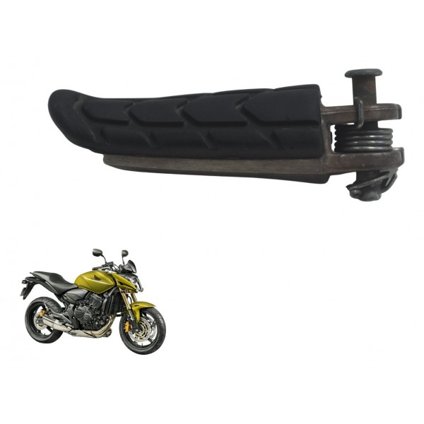 Pedaleira Diant Esq Avaria Honda Cb 600f Hornet 12-14 Orig