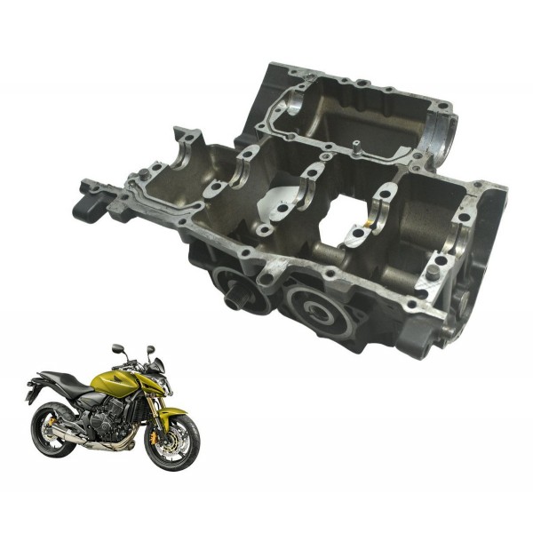 Bloco Carcaça Infer Motor Avaria Honda Cb 600f Hornet 12-14