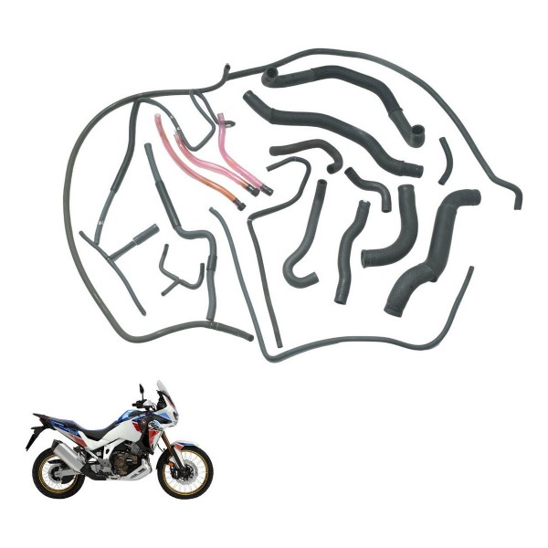 Kit Mangueiras Honda Crf 1100l África Twin 22-24 Original