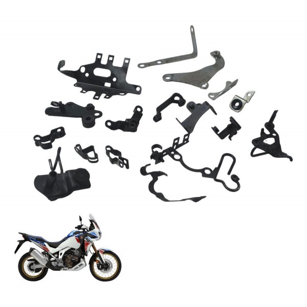 Kit Suporte Diversos Honda Crf 1100l África Twin 22-24 Orig