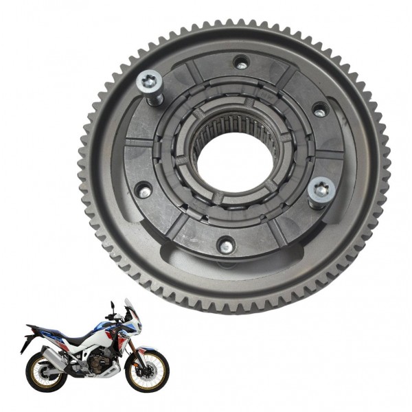 Placa Partida Honda Crf 1100l África Twin 22-24 Original